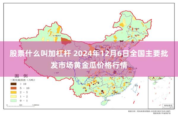 股票什么叫加杠杆 2024年12月6日全国主要批发市场黄金瓜价格行情