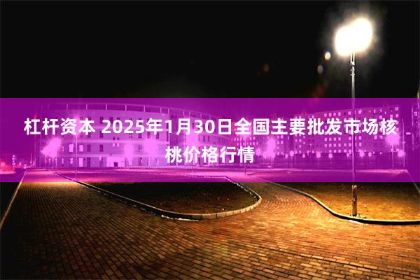 杠杆资本 2025年1月30日全国主要批发市场核桃价格行情